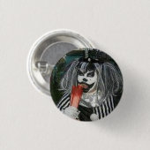 Imbisszeit mit Taffy das Klown Button (Vorne & Hinten)