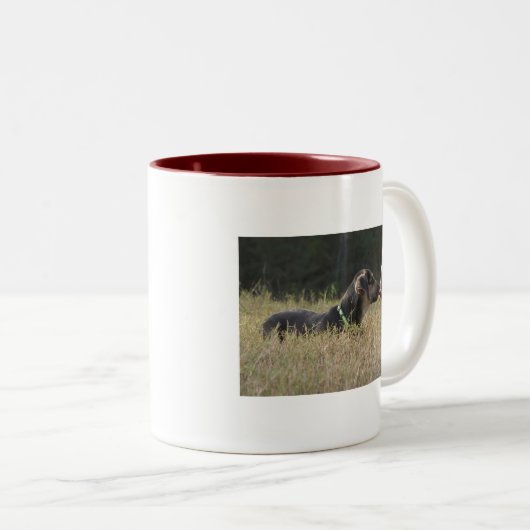 Imbisszeit Zweifarbige Tasse (VorderseiteRechts)