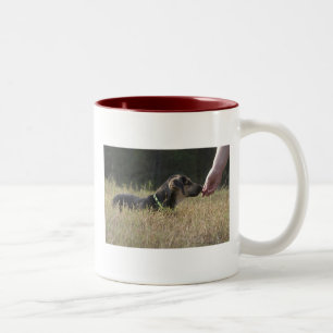 Imbisszeit Zweifarbige Tasse