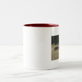 Imbisszeit Zweifarbige Tasse (Mittel)