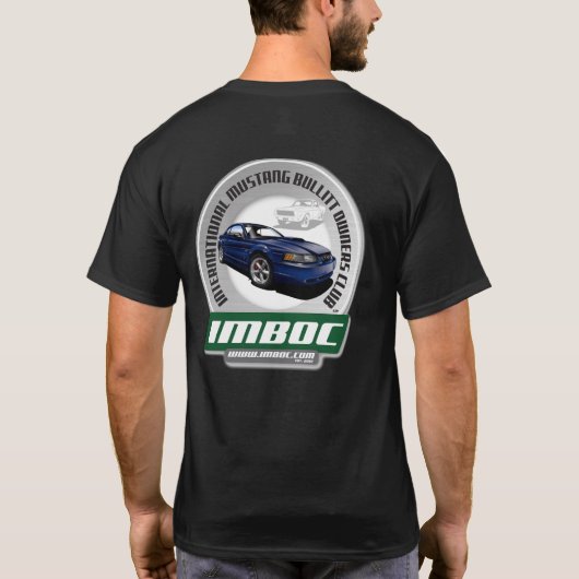 IMBOC '01 TB Dual Design (Men) - Schwarzer T - Shi T-Shirt (Rückseite)