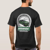 IMBOC '08 HG Dual Design (Männer) - Schwarzer T - T-Shirt (Rückseite)