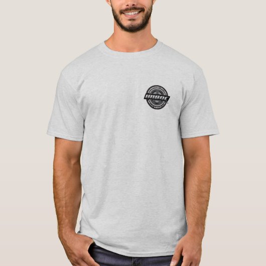 IMBOC '19 DHG Dual Design (Männer) - Ash T - Shirt (Vorderseite)