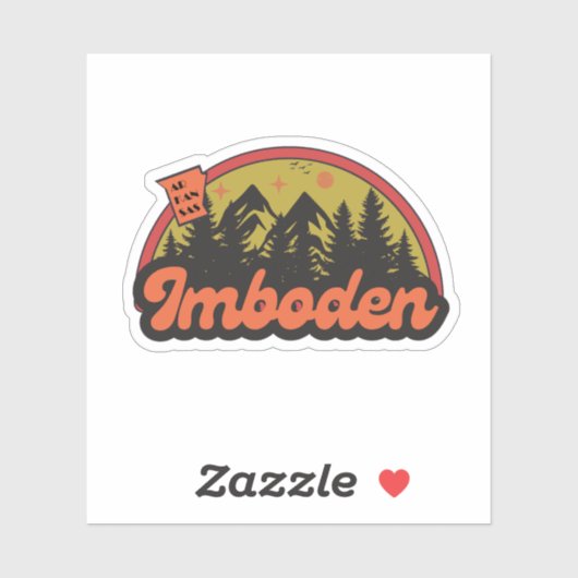 Imboden, Arkansas Sticker (Blatt)