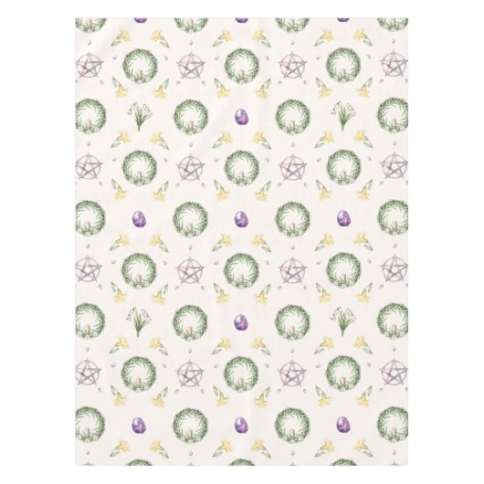 Imbolc Brigid Candlemas Alter Tischdecke (Vorderseite)