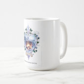 Imbolc Candle Veil T-Shirt | Veiled Rebirth Flame Kaffeetasse (VorderseiteRechts)