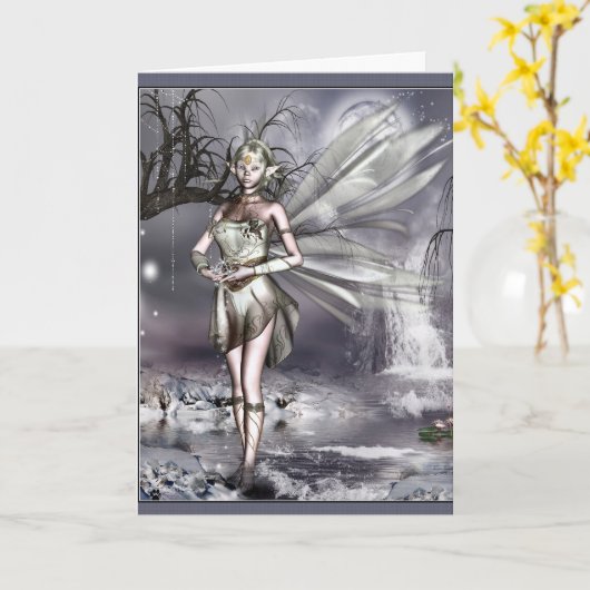 Imbolc-Grüße-Karte Karte (Gelbe Blume)