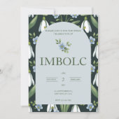 Imbolc | Rad des Jahres Einladung (Vorderseite)