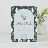 Imbolc | Rad des Jahres Einladung (Stehend Vorderseite)
