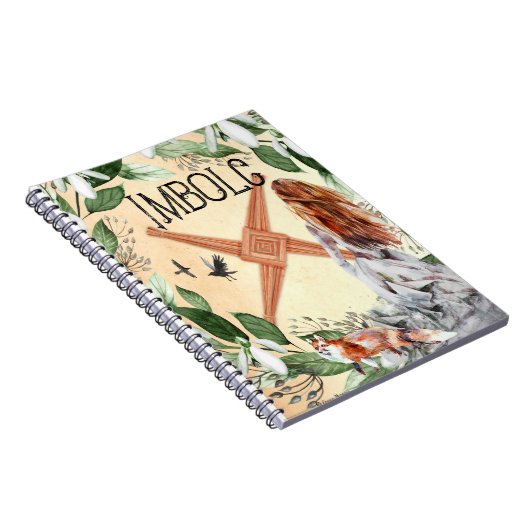 IMBOLC SABBBAT-Notebook Notizblock (Rechte Seite)