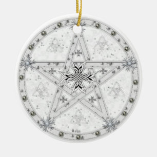 Imbolc Verzierung Keramik Ornament