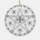 Imbolc Verzierung Keramik Ornament (Hinten)