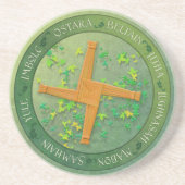 Imbolc Wheel des Jahres Getränkeuntersetzer (Vorne)