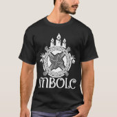Imbolc Wiccan Pagan Holiday Pagan St Brigid's Cros T-Shirt (Vorderseite)