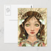 Imboli Postkarte (Vorne/Hinten)