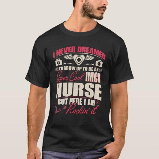 IMCU Intermediäre Betreuungseinheit Nursing IMCU N T-Shirt (Vorderseite)