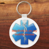 iMedInfo Basic-Schlüsselanhänger Schlüsselanhänger (Vorderseite)