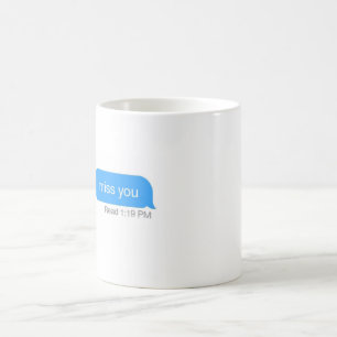 iMessage Verlust Sie Kaffeetasse