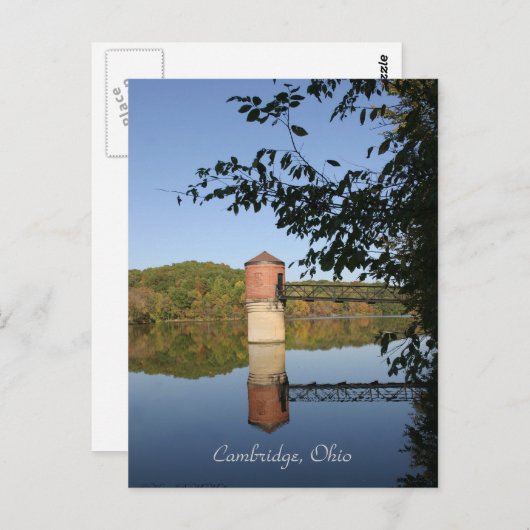 IMG_0097, Cambridge, Ohio Postkarte (Vorne/Hinten)