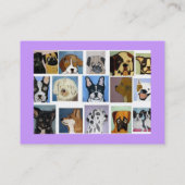 IMG_0135, "HUNDE UND MEHR, Eric ginsburg, worldo… Visitenkarte (Rückseite)