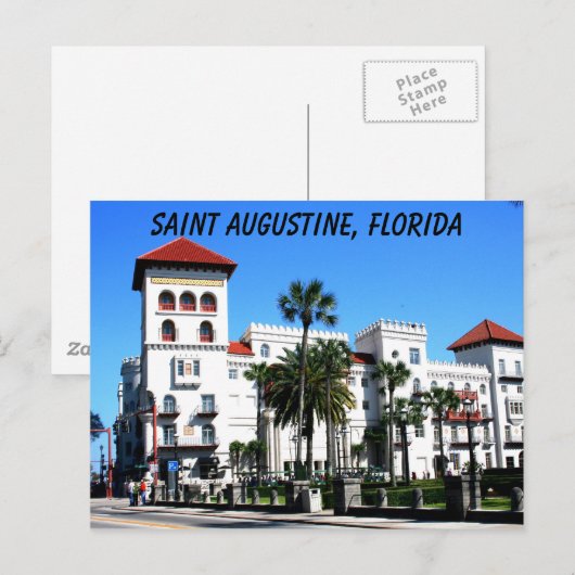 IMG_0463, Saint Augustine, Florida Postkarte (Vorne/Hinten)