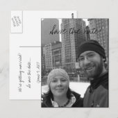 IMG_07553, Save the Date! Postkarte (Vorne/Hinten)