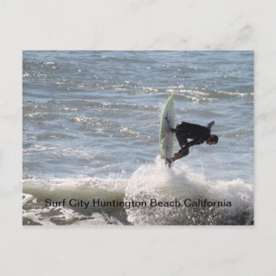 IMG_1650, Surf City Huntington Beach Kalifornien Postkarte