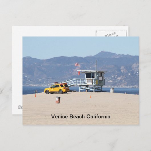 IMG_1664, Venice Beach California Postkarte (Vorne/Hinten)