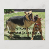 IMG_2252, Uncle Ron erzählt die lustigsten Witze, Postkarte (Vorderseite)