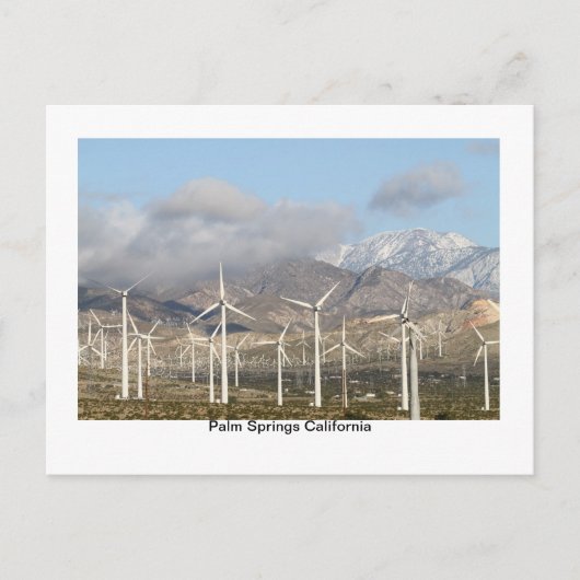 IMG_2436, Palm Springs Kalifornien Postkarte (Vorderseite)