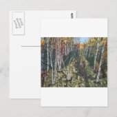 IMG_2974.JPGWhite Birch Trail Ride Postkarte (Vorne/Hinten)