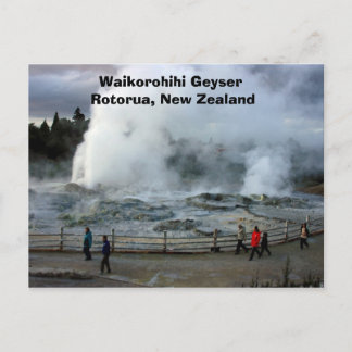 IMG_4274, Waikorohihi Geyser Rotorua, Neuseeland Postkarte