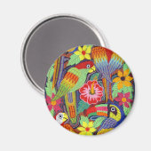 IMG_5319 Vogelarten von Panama Mola Magnet (Vorderseite/Rückseite)