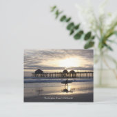 IMG_5899, "Huntington Beach California" Postkarte (Stehend Vorderseite)