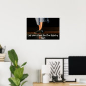 img_5979, Lass deine Füße tun die TalkingTAP! Poster (Heimbüro)