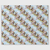 IMG_7386.PNG niedlich und bunter Panda entworfen Geschenkpapier (Flach)