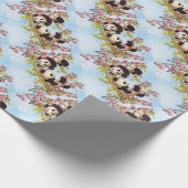 IMG_7386.PNG niedlich und bunter Panda entworfen Geschenkpapier (Ecke)