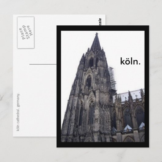 IMGP0935, Köln. Postkarte (Vorne/Hinten)