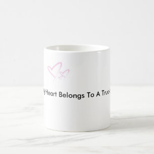 Imgsache, mein Herz gehört einem Fernlastfahrer Kaffeetasse