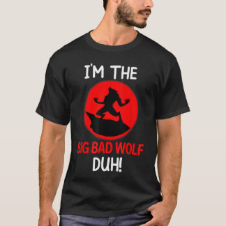 Imhe Böser Wolf Duh Kostüm Lustiges DIY Halloween- T-Shirt