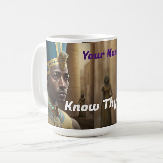Imhotep Kaffeetasse (Vorderseite Links)