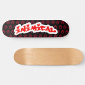 Imical Anarchy Symbol Skateboard (Horizontal)