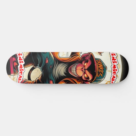 Imical Evil Little Monkey Skateboard (Horizontal)