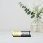 Imitat-Akku sieht aus Mini Visitenkarte (Stehend Vorderseite)