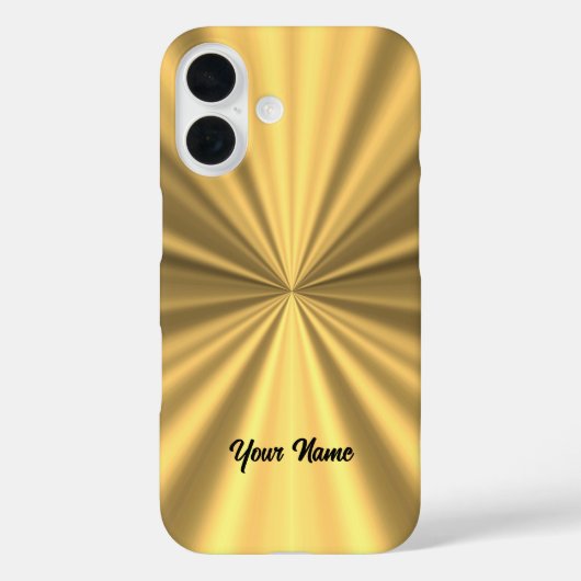 Imitat aus Metall Case-Mate iPhone Hülle (Rückseite)