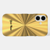 Imitat aus Metall Case-Mate iPhone Hülle (Rückseite (Horizontal))