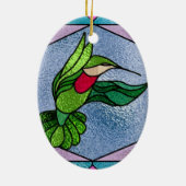 Imitat-beflecktes Glas-tägliche Verzierung Keramik Ornament (Hinten)