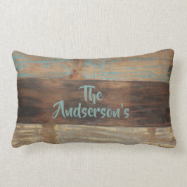 Imitat beunruhigtes Holz, addiert Familienname Lendenkissen