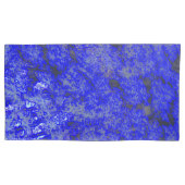 Imitat-blauer Marmorkönig Size Pillowcase Pair Kissenbezug (Vorderseite-Links)