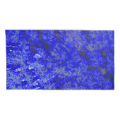 Imitat-blauer Marmorkönig Size Pillowcase Pair Kissenbezug (Rückseite-Rechts)